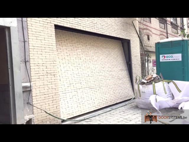 Massive Garage Door in Bricks! 1Ton weight!