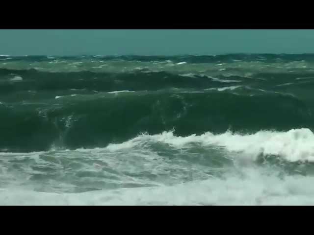 Unreal Windsurfing in Russia. Anapa 24.09.2014. (райдинг в Жестокий шторм)