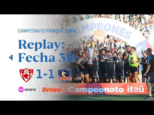 TNT Sports Replay | Deportes Copiapó 1 - 1 Colo Colo | Fecha 30