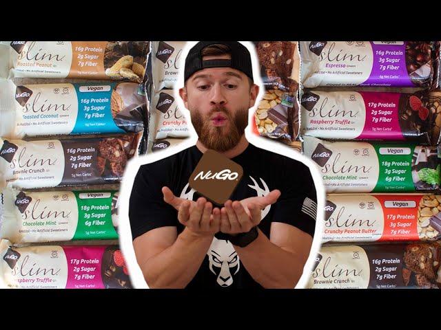 NuGo Slim Protein Bar Review | Taste Test
