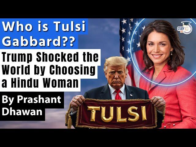 Trump Shocked the World by Choosing a Hindu Woman USA's Spy Chief | Who is Tulsi Gabbard?