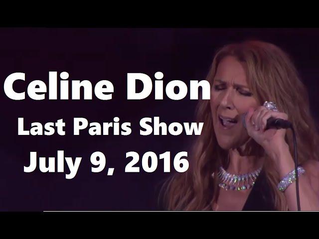 Celine Dion - FAN DVD - Live in AccorHotels Arena, Paris (HD Pro Footage, July 9 2016)