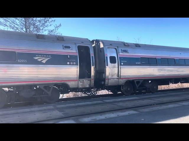 Part 1 of 2 , Amtrak 284 departs , Got cut due to a phone call sorry filmed November 16th 2024