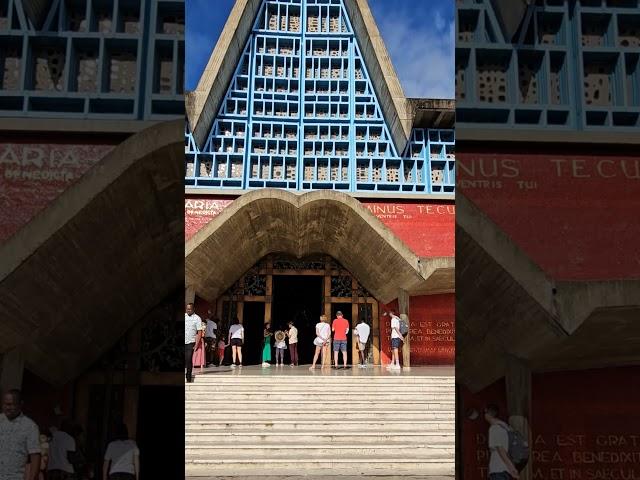 Beautiful church in Dominican Republic  #church #domincanrepublic #shorts #travel