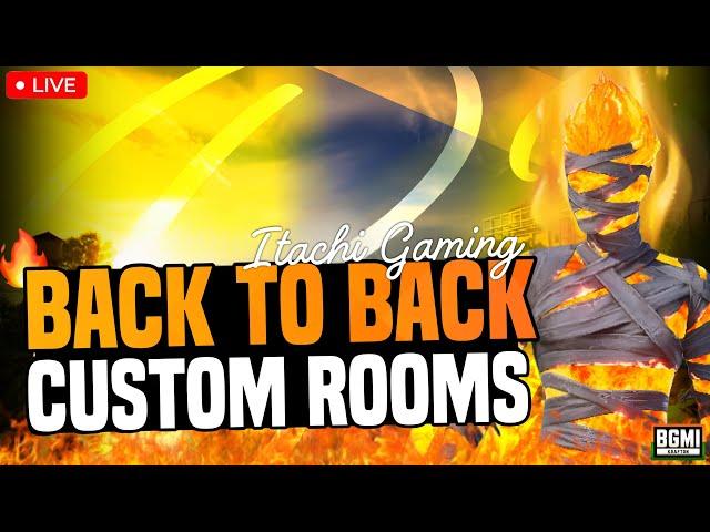 BGMI LIVE CUSTOM ROOM | RP AND UC GIVEAWAY EVERY MATCH | ALL WEAPONS AND TDM CUSTOMS