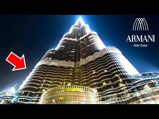 ARMANI Hotel Dubai in Burj Khalifa, World's Tallest Tower (4K Tour & Vlog)