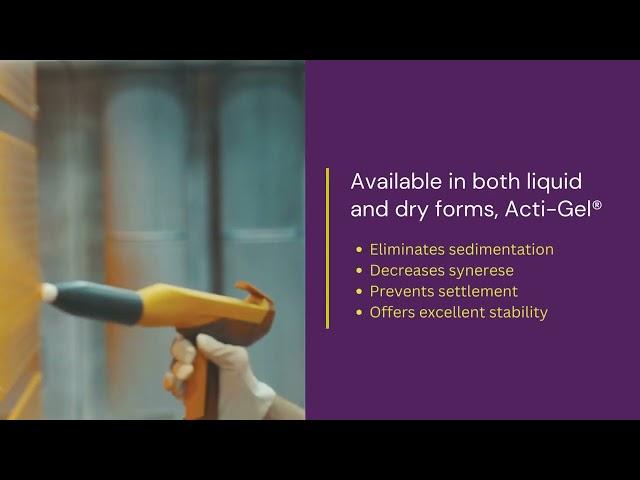 Acti-Gel® Inorganic Thickener by Active Minerals