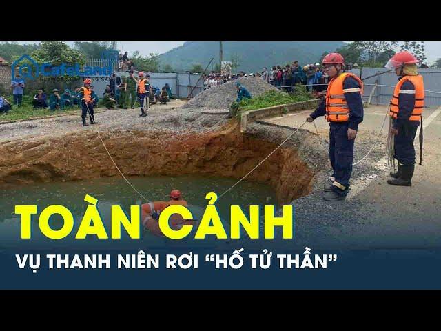 Toàn cảnh diễn biến vụ thanh niên đi xe máy lao xuống “hố tử thần” rồi mất tích bí ẩn ở Bắc Kạn