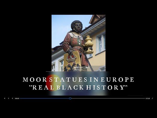 MOOR/MOHR/BLACKAMOOR STATUES IN EUROPE ''BLACK HISTORY''