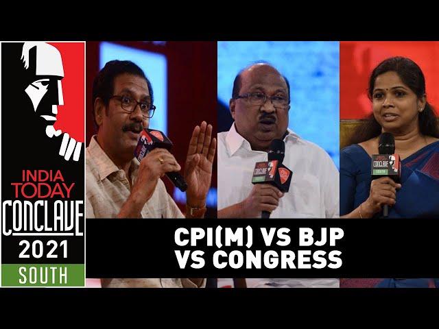 CPI(M) vs BJP vs Congress Debate Over Kerala Political Killings, Assembly Poll | Conclave South 2021