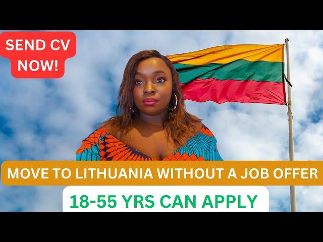 MOVE TO LITHUANIA| NO JOB OFFER NEEDED |NO IELTS|NO AGE LIMIT