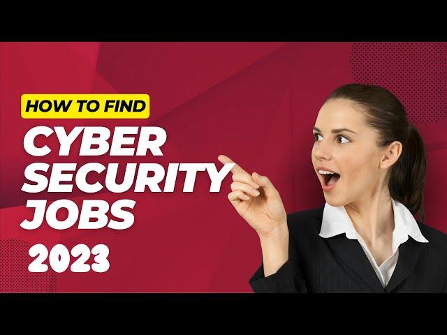 How to Find Cyber Security Jobs in 2023 (and beyond) for FREE | MUST watch if you need a job.