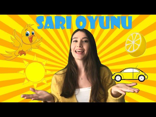 Sarı Rengi Parmak Oyunu | Renkler Şarkıları | Okul Öncesi Renkleri Öğreniyorum