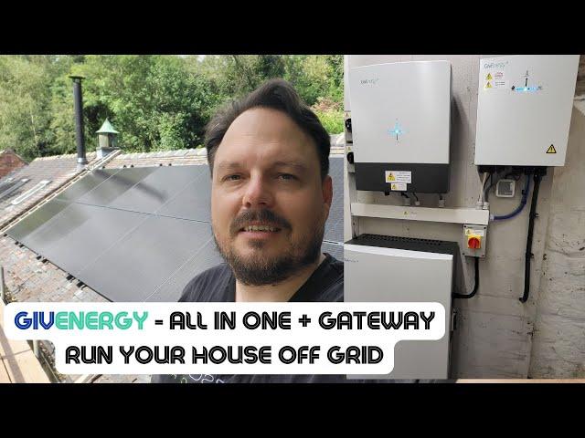 13.5kWh GivEnergy All in one whole home battery backup with gateway and 5kW solar - Full Install