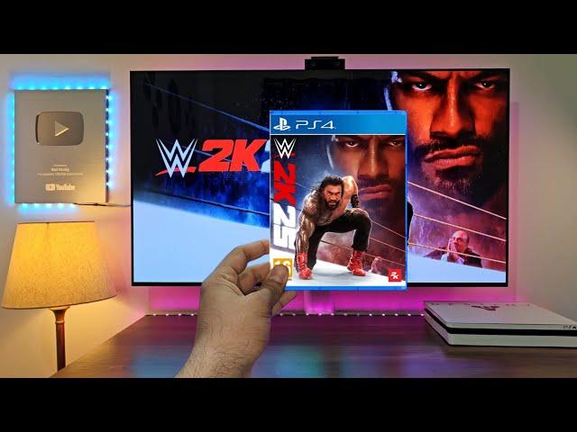 WWE 2K25 PS4 Slim Gameplay