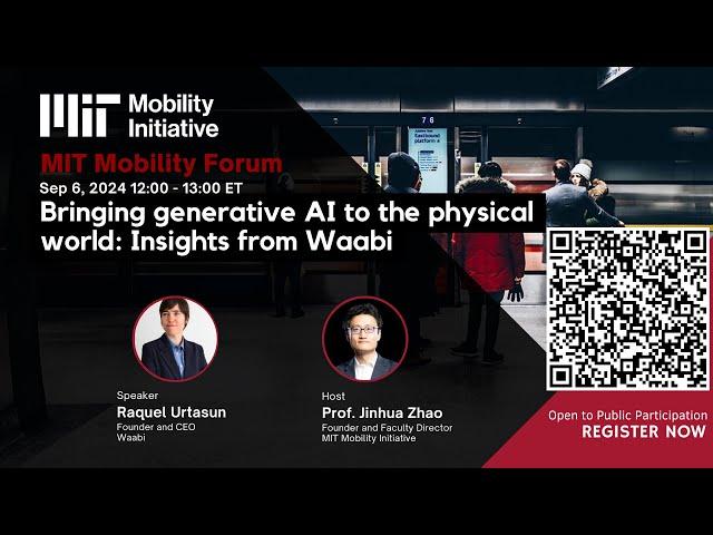 Bringing Generative AI to the Physical World : Insights from Waabi