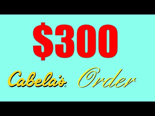 $300 Cabela's Fishing Reels Unboxing