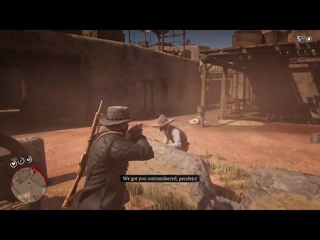 Del Lobo Gang Fort Mercer Hideout Raid | Red Dead Redemption 2 Gameplay