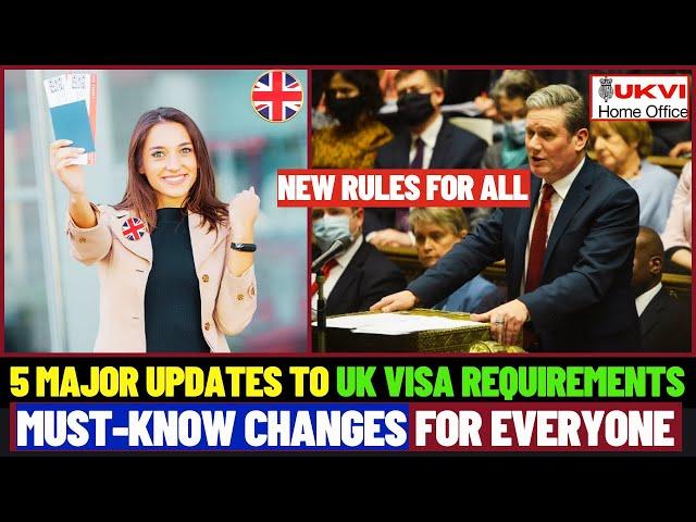 5 UK VISA CHANGES 2024! MUST-KNOW INFO FOR TRAVELERS!