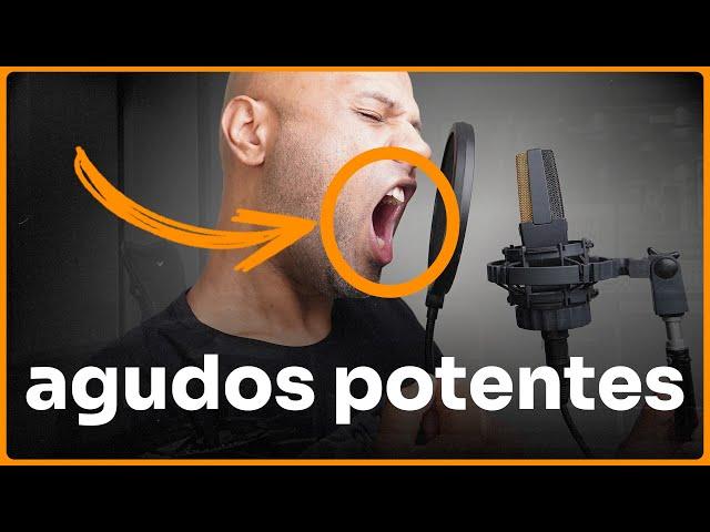 CANTAR NOTAS AGUDAS COM POTÊNCIA