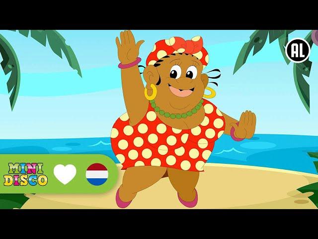 Children’s Songs | Dance | Video | DANS MET TANTE RITA | Dutch Version |  Mini Disco