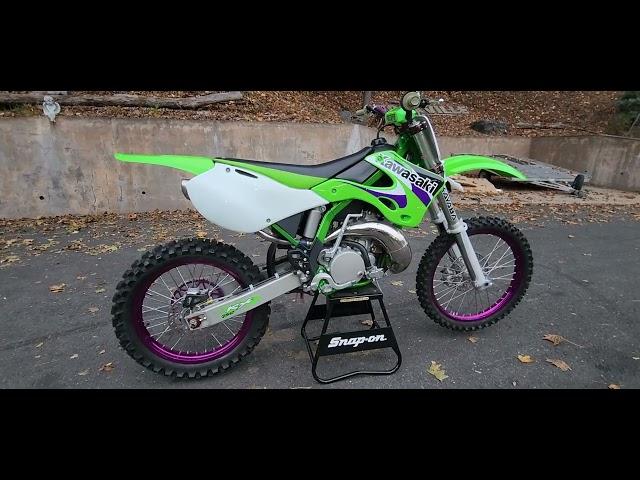 THE FASTEST KX250 I EVER RODE IS ACTUALLY AN ALL NEW KAWASAKI KX300!!  October 31, 2023