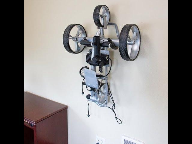 DIY CartTek golf trolley wall mount