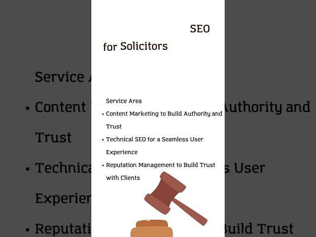 SEO Services for Solicitors