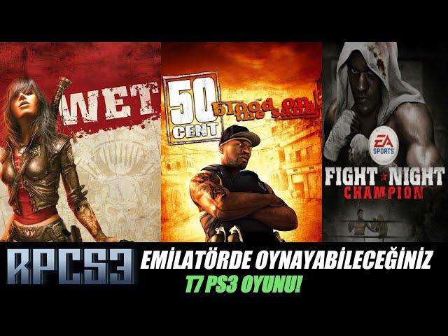 PS3 OYUNLARINI PC'DE OYNAYIN! - RPCS3 PS3 EMİLATÖRDE OYNAYABİLECEĞİNİZ TAM 17 PS3 OYUNU!