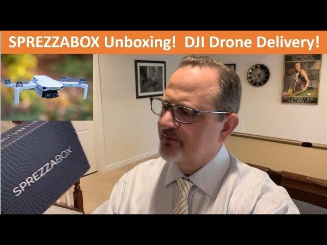 SPREZZABOX Unboxing - DJI Drone Delivery!!!