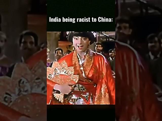 India being racist to China vs China being racist to India #edit #india #china #comedy #viral