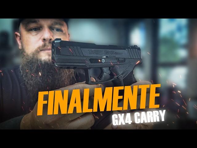 Taurus GX4 Carry a NOVA melhor PISTOLA do mundo?