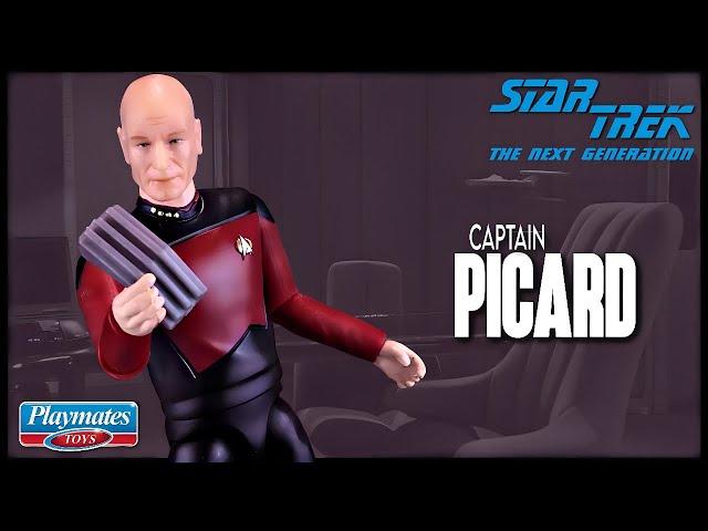 Playmates Toys Star Trek Classic Star Trek TNG Captain Picard Figure @TheReviewSpot