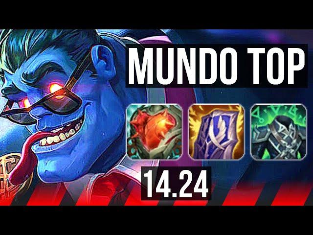 DR. MUNDO vs SION (TOP) | Legendary, 900+ games | KR Master | 14.24