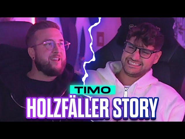 Die LEGENDÄRE HOLZFÄLLER STORY  von Timo im TRIPLE STREAM  Tisi Schubech Stream Highlights