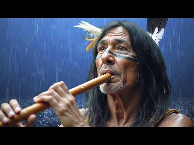 Native American Flute & Rain Sounds for Deep Relaxation | Healing Music for Sleep & Meditation