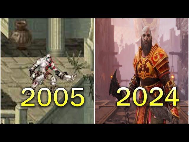 Evolution of God of War Games (20052024)