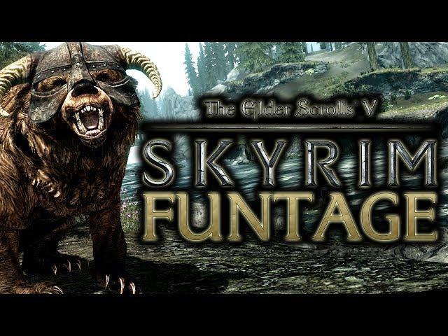 The Elder Scrolls V: Skyrim - Funtage! - (TES 5 Funny Moments)