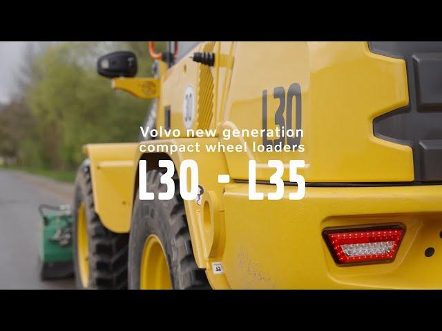 Volvo L30 - L35 : New generation of compact wheel loaders