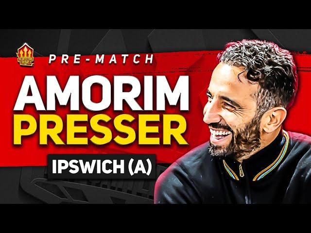 MY WAY OR LEAVE! Amorim Press Conference Reaction! Ipswich vs Manchester United