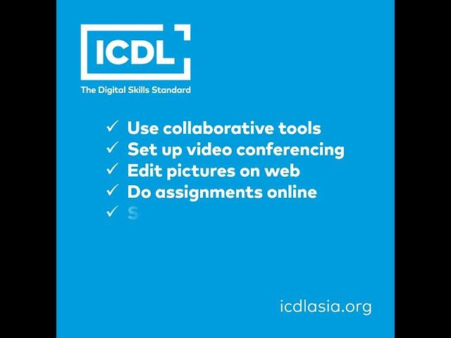 Check out ICDL Online Collaboration module!