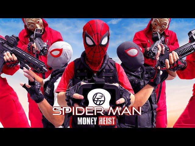 What If SPIDER-MAN Bros vs MONEY HEIST