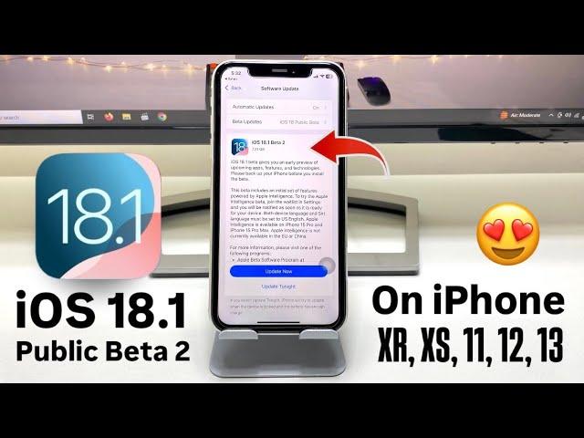 How to Install iOS 18.1 Public Beta 2 on any iPhone