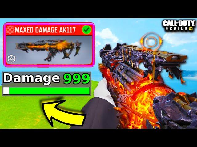 I Used MAX DAMAGE MYTHIC AK117 in COD MOBILE 