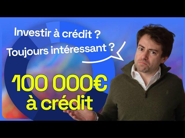 Investir à crédit - 100 000€ en SCPI