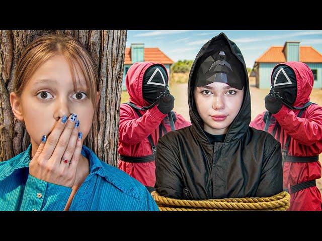 I Made a The Squid Game in Real Life! Horror | Amelka Karamelka Dark Stories 