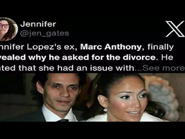 Jennifer Lopez's Ex Confirmed What We All Suspected