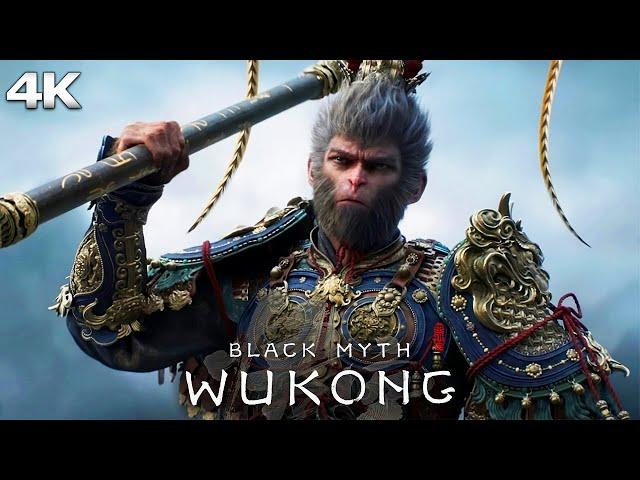 BLACK MYTH: WUKONG All Cutscenes (Full Game Movie) 4K Ultra HD