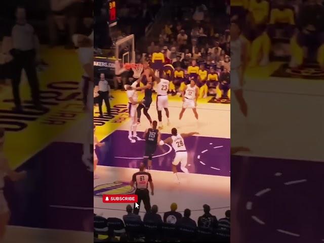 WHOSE DAD is THAT ? - #nba #basketball #highlights #shortvideo #shorts #short #lebronjames #lakers