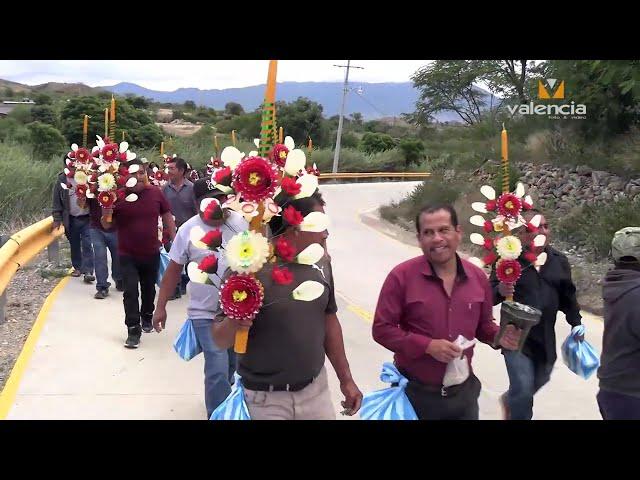 Recorrido de velas de una mayordomia